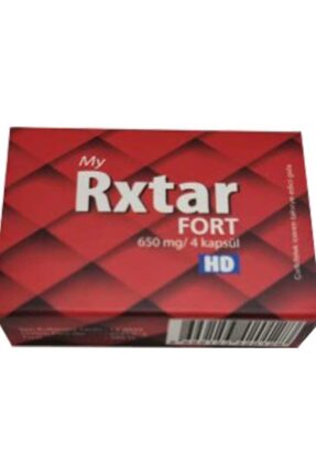 MyRxtar Fort Güçlendirilmiş Formül Bitkisel Kapsül (4lü Avantaj Paketi) görsel 1