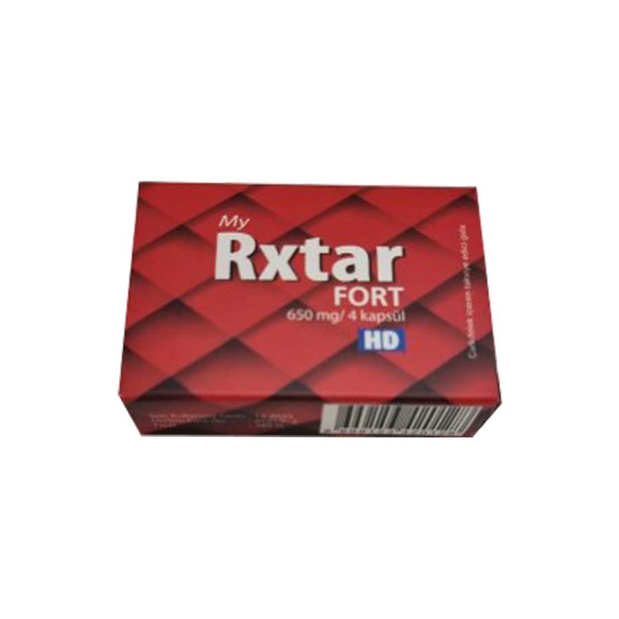 MyRxtar Fort Güçlendirilmiş Formül Bitkisel Kapsül (4lü Avantaj Paketi)