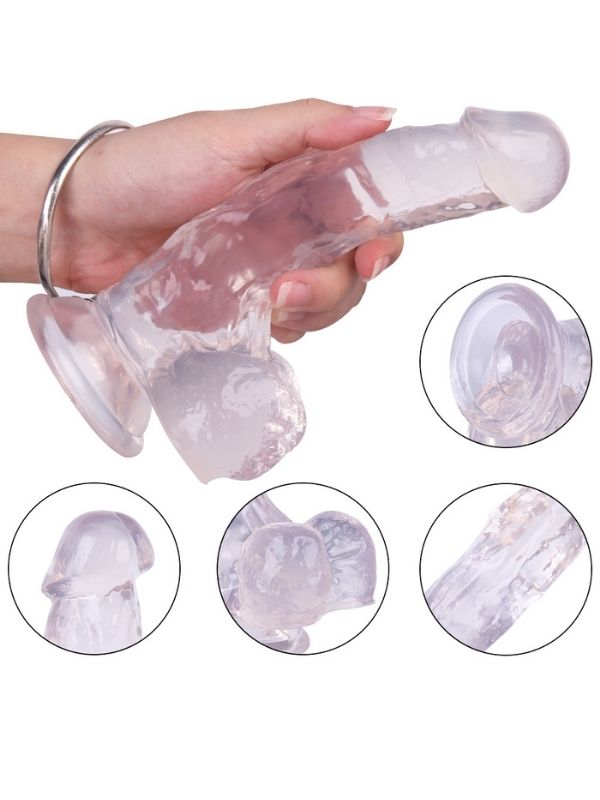 Noctis 18cm Beyaz Dildo