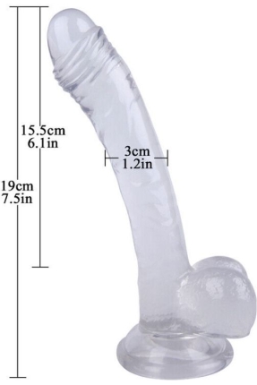 Noctis 19cm White Dildo