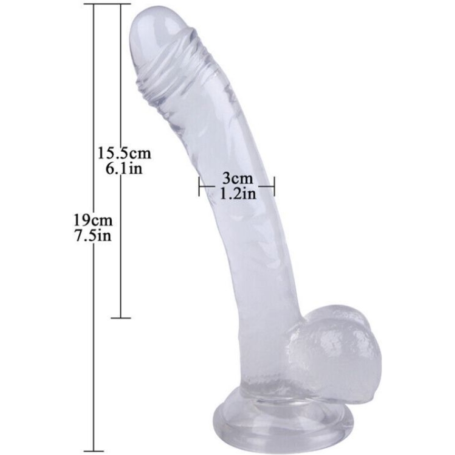 Noctis 19cm Beyaz Dildo