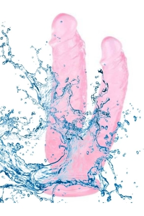 Noctis 19cm Pembe Çiftli Dildo No:76