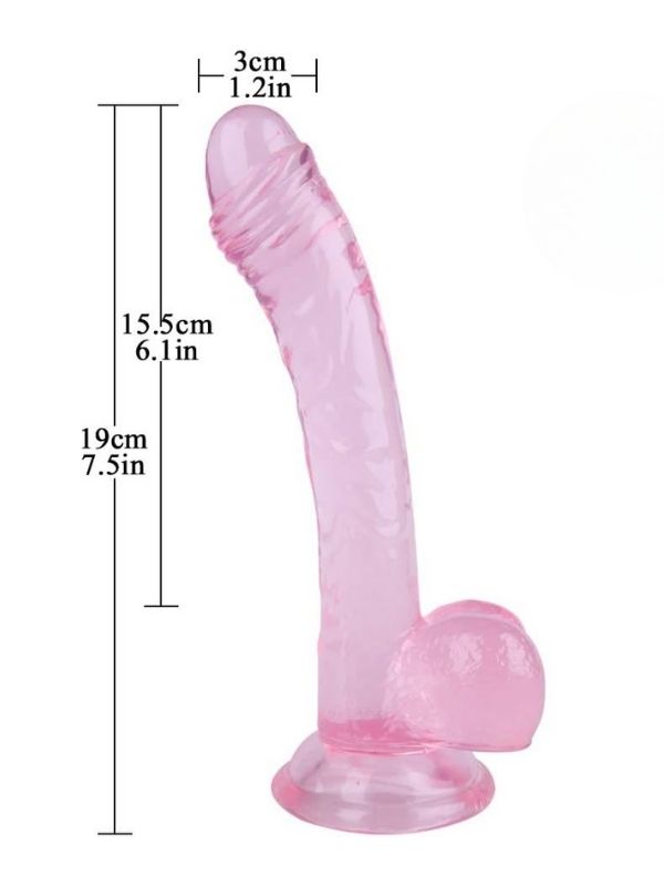 Noctis 19cm Pembe Dildo
