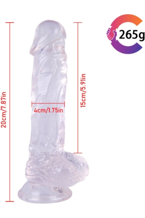 Noctis 20cm Beyaz Dildo No:160