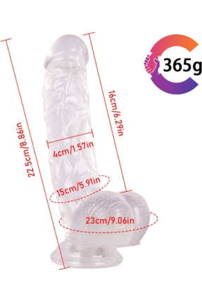 Noctis 21.5cm White Dildo No:51