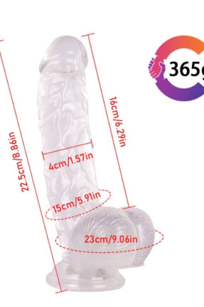 Noctis 21.5cm White Dildo No:51