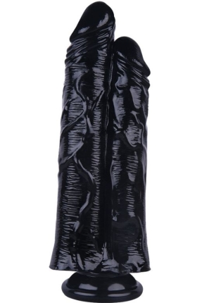 Noctis 26,5cm Siyah Çiftli Dildo No:111
