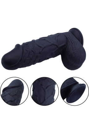 Noctis 26cm Siyah Realistik Dildo