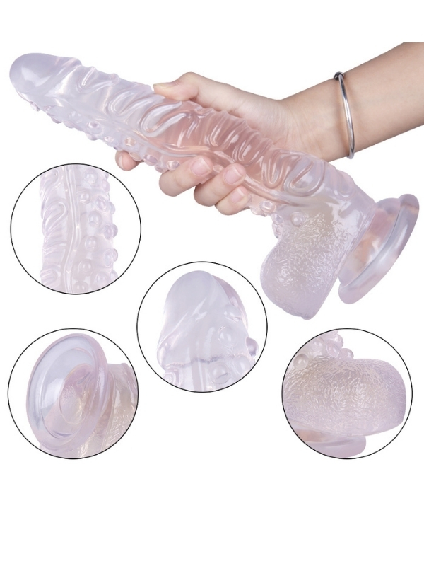 Noctis 27cm Beyaz Dildo No:159 4 Noctis 27cm White Dildo No:159