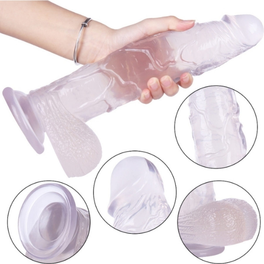 Noctis 29,4cm Beyaz Realistik Dildo No:152