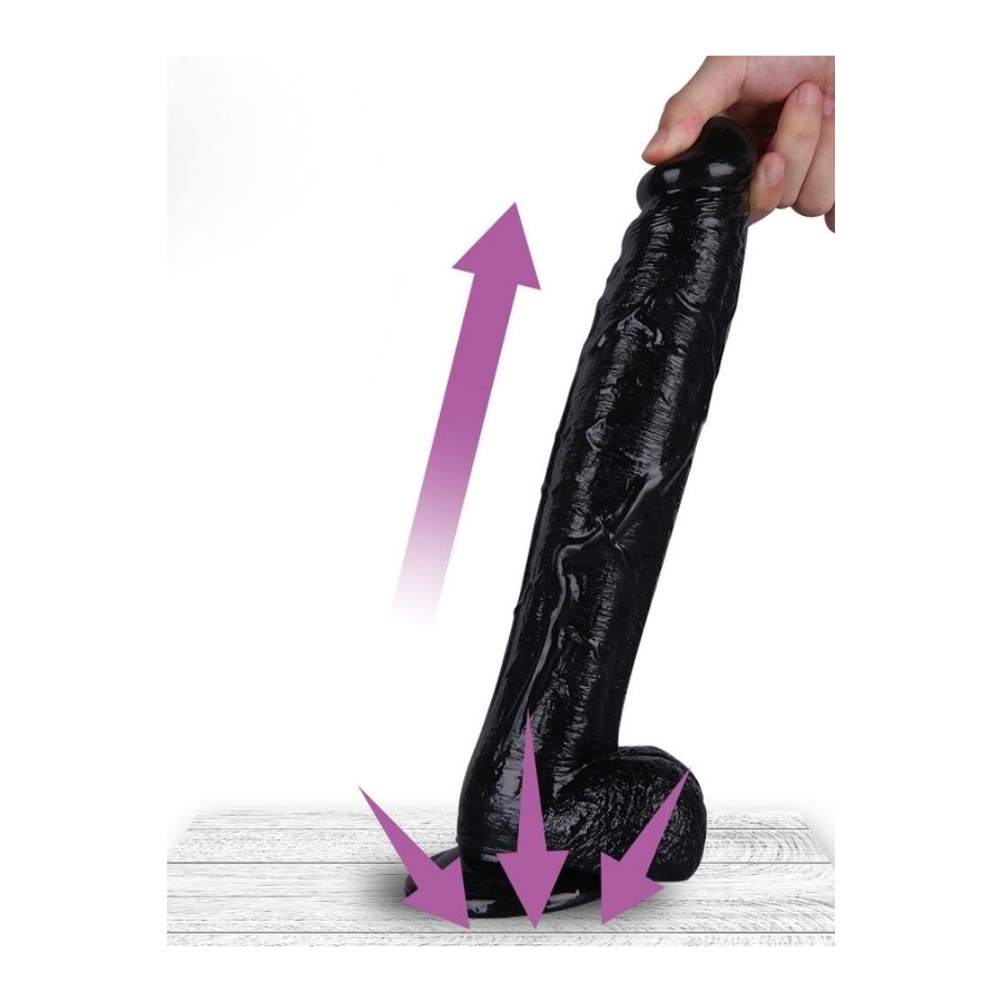 Noctis 30cm Siyah Dildo No:39