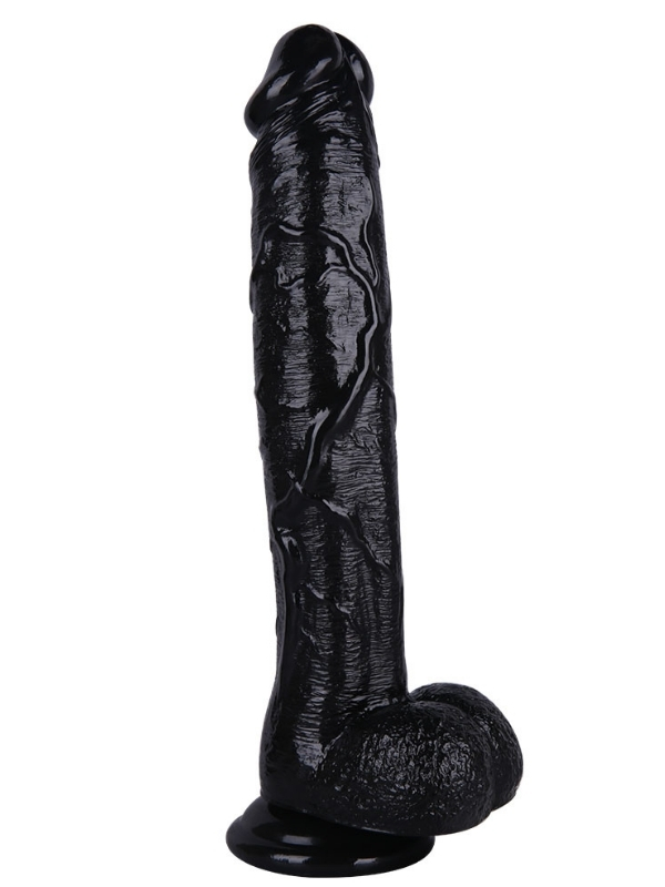 Noctis 31,5cm Siyah Realistik Dildo