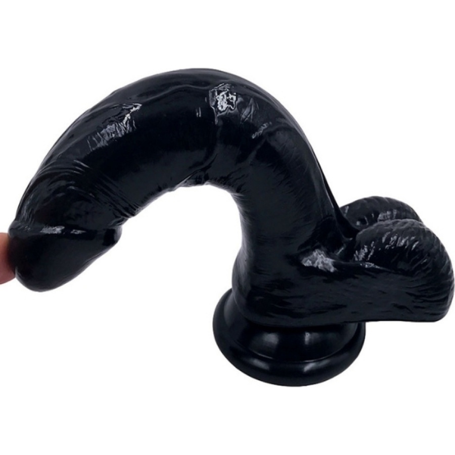 Noctis Siyah 19,2 cm Realistik Dildo
