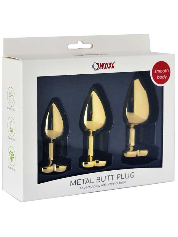 NOXXX Altın Renkli Kalpli Çelik Anal Plug - 3 Boy Set 1 NOXXX Altın Renkli Kalpli Çelik Anal Plug – 3 Boy Set görsel 1