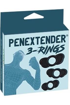 Penextender® 3 Rings 3´lü Penis Halka Seti