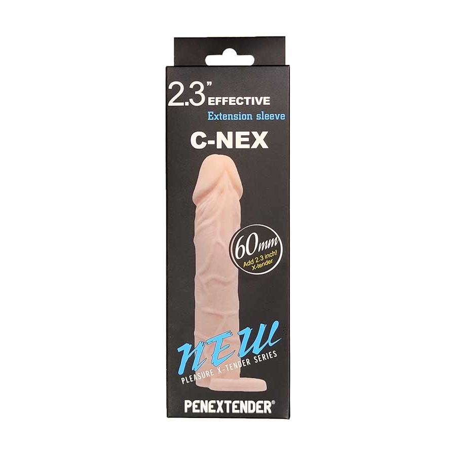Penextender Açık Ten Renginde Penis Kılıfı 17.5 cm