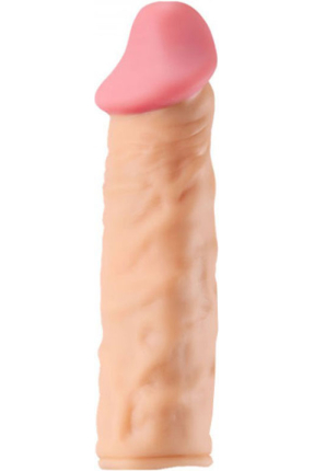 Penextender Big Head 50mm Dolgulu Penis Kılıfı