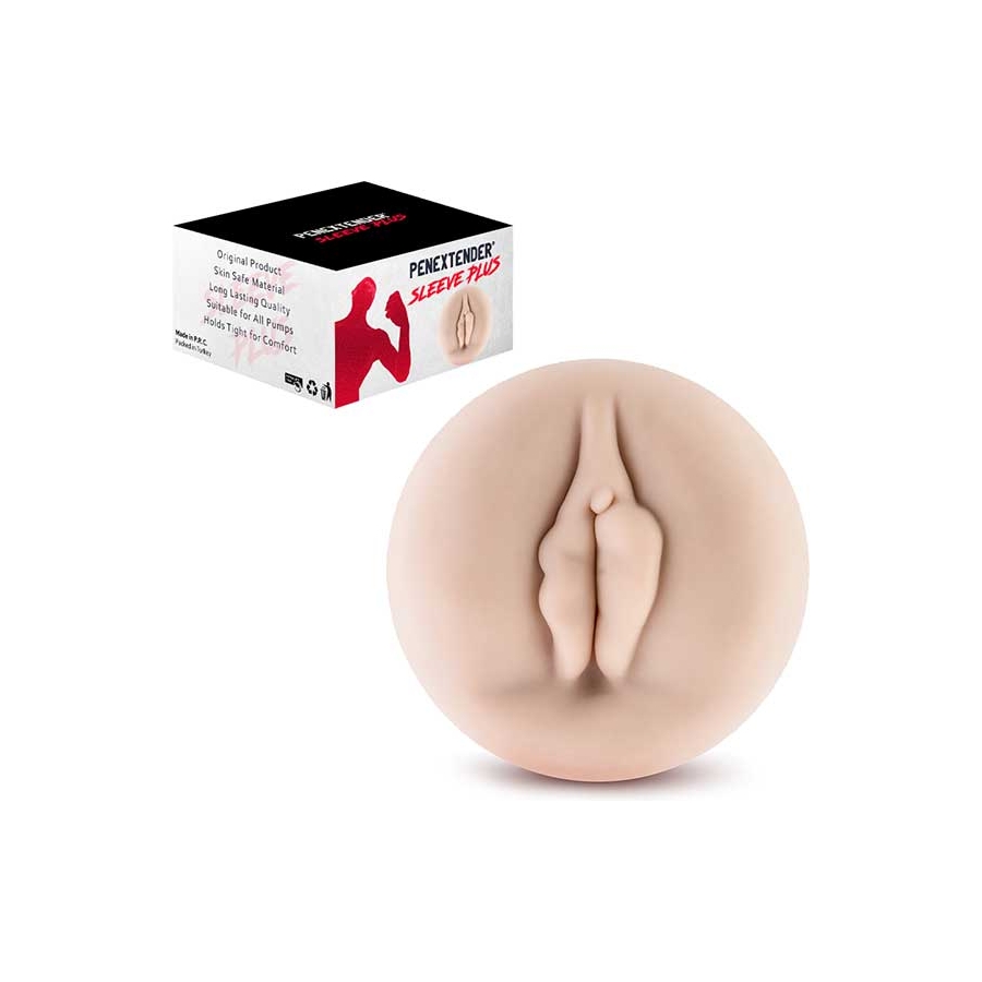 Penextender Sleeve Plus Penis Pompası Vajina Başlık