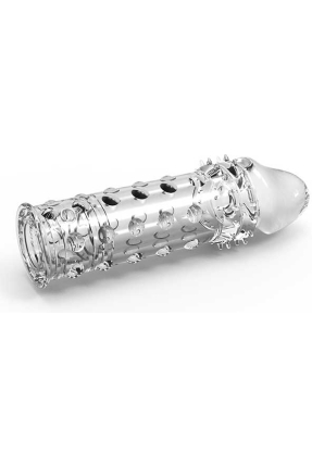 Penextender Tırtıklı Saydam Penis Kılıfı 16.3 cm