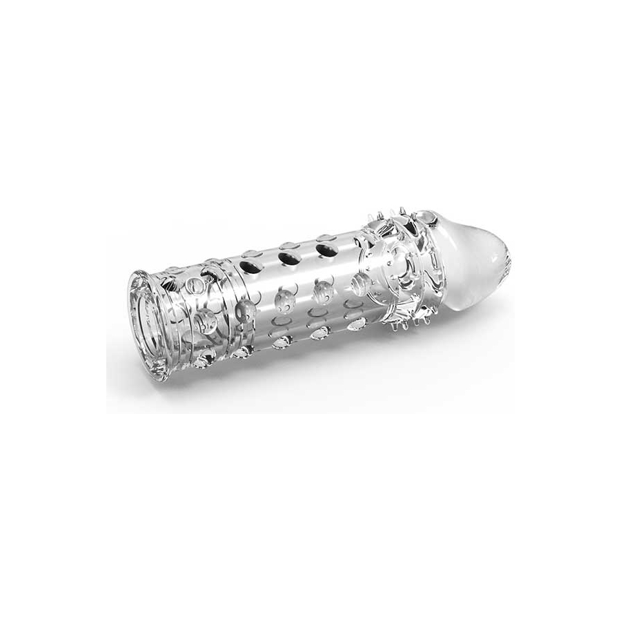 Penextender Tırtıklı Saydam Penis Kılıfı 16.3 cm