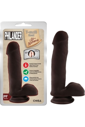 Philander 18cm Kıkırdaklı Gerçekçi Dildo