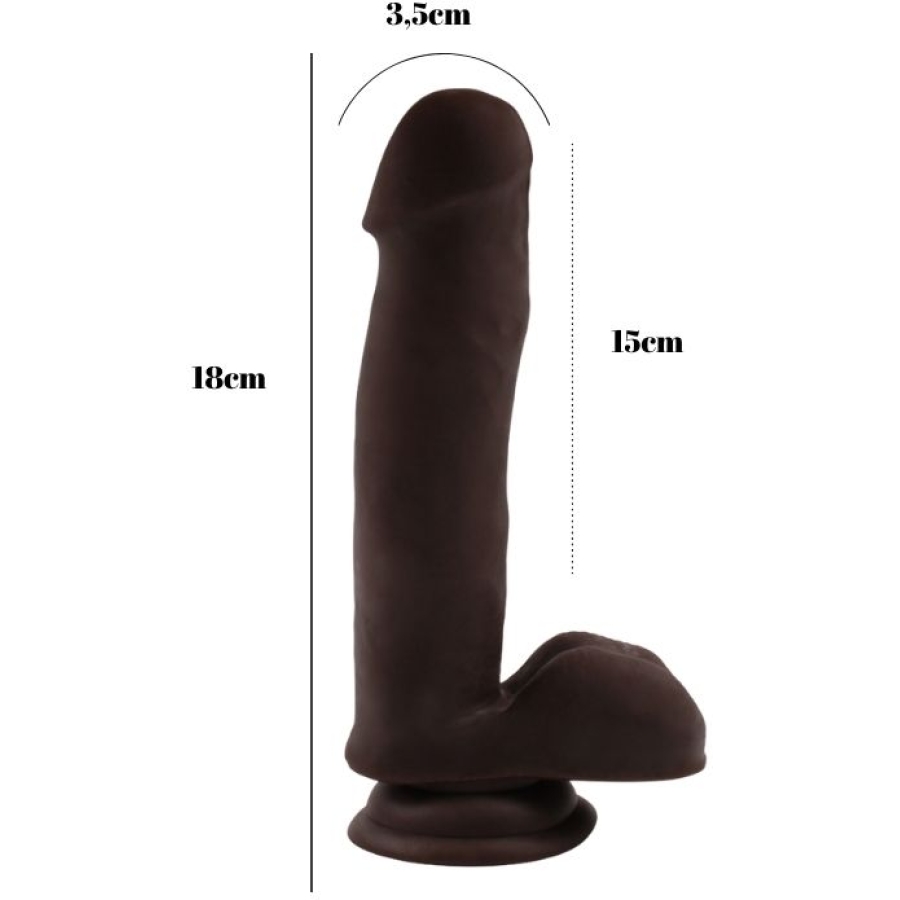 Philander 18cm Kıkırdaklı Gerçekçi Dildo