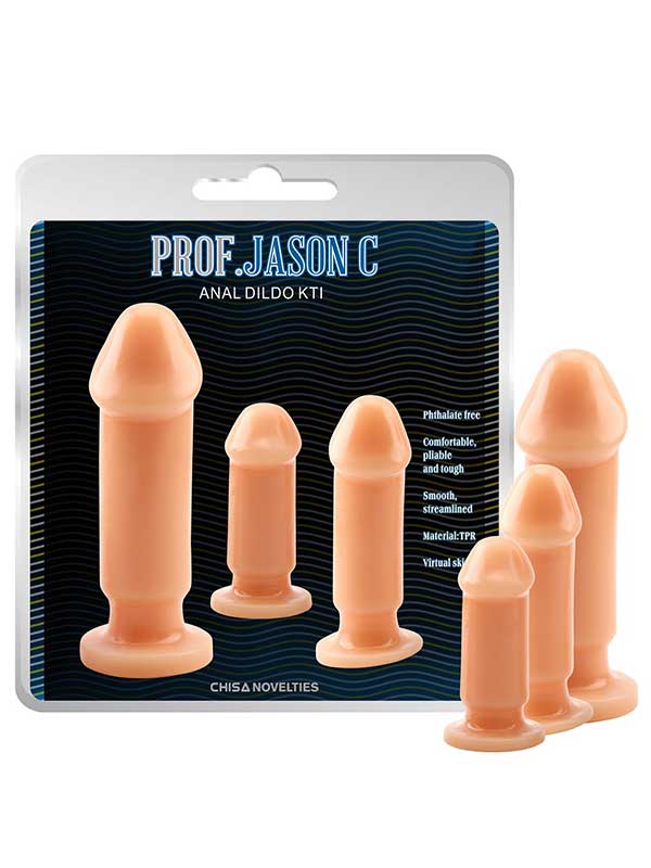 Prof. Jason Anal Dildo Seti 2 Prof. Jason Anal Dildo Seti görsel 2