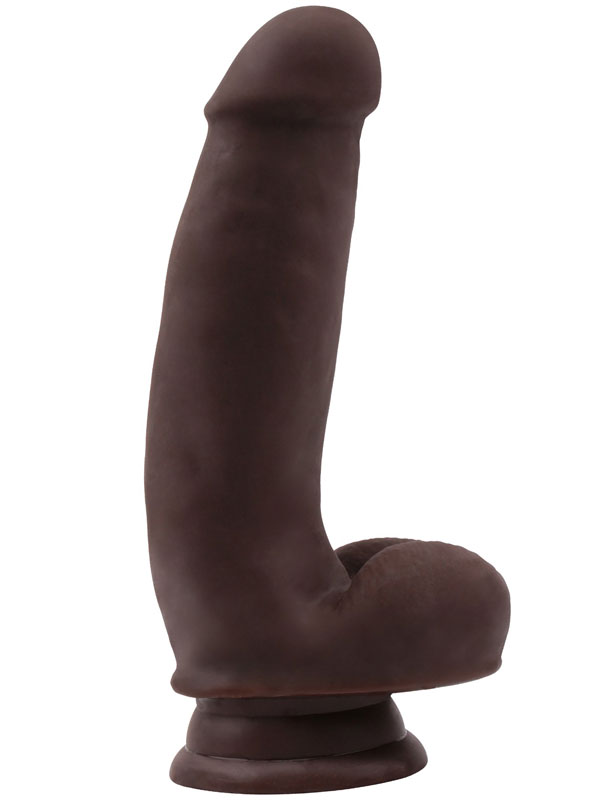 Pruriency Lord Kıkırdaklıı Gerçekçi Dildo – 17.5cm Zenci