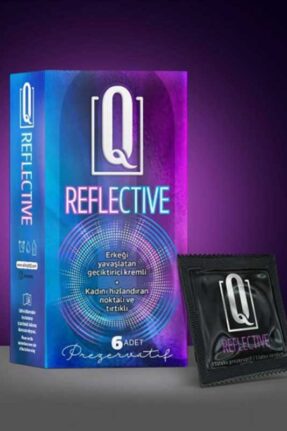 Q REFLECTİVE 6’LI PREZERVATİF görsel 1