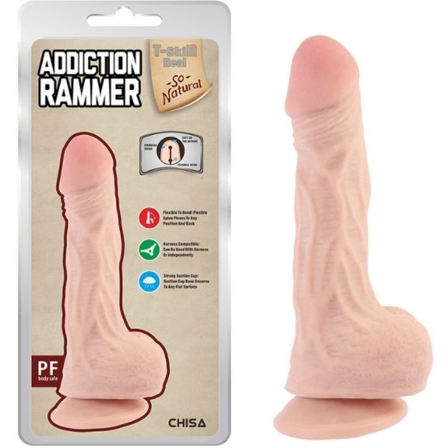 Rammer 19cm Kıkırdaklı Gerçekçi Dildo