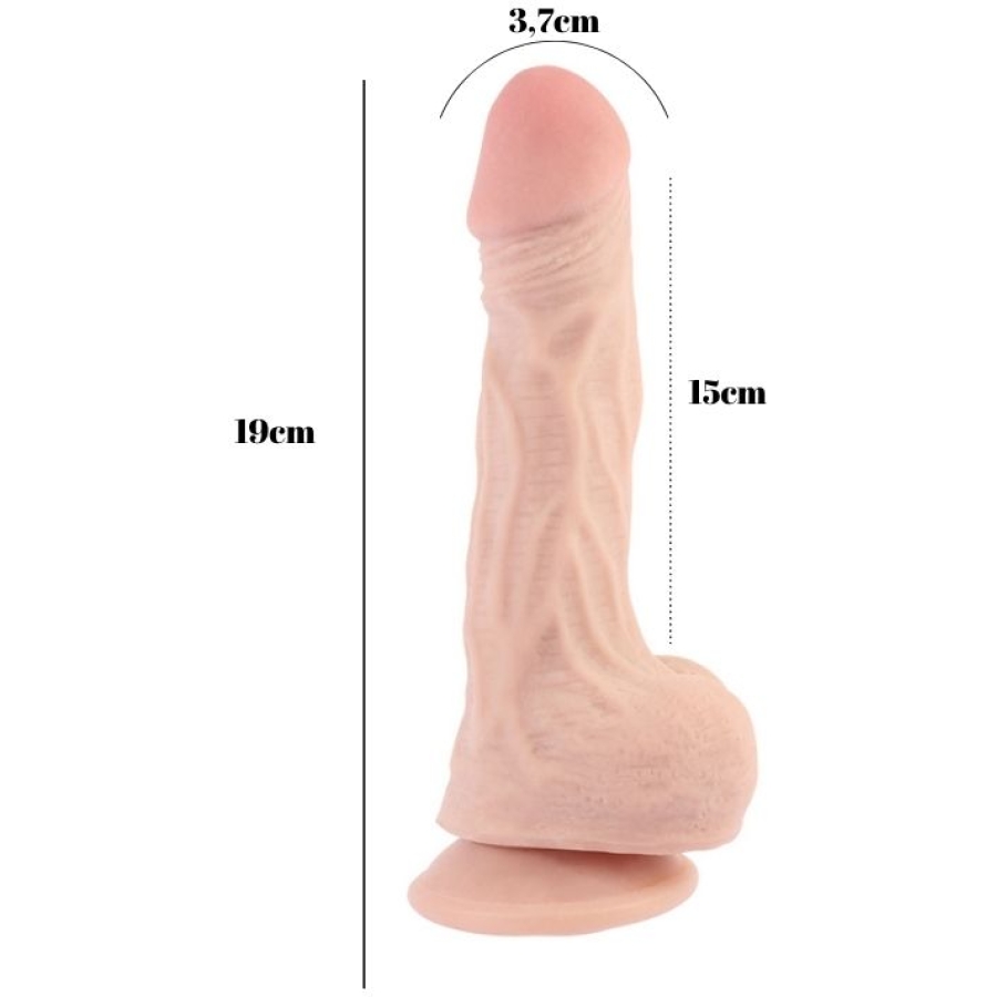 Rammer 19cm Kıkırdaklı Gerçekçi Dildo