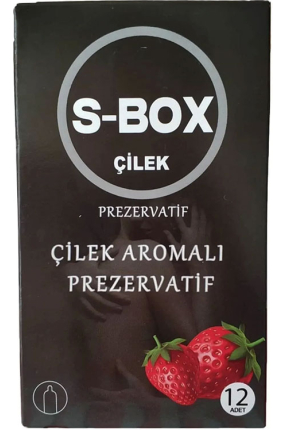 S-Box Çilek Aromalı Prezervatif 12’li