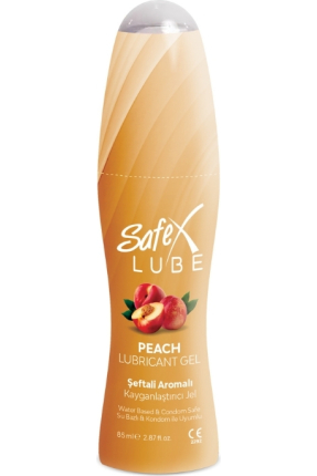 Safex Lube Lubricating Gel Peach 85 ml