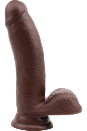 Sex Lure Kıkırdaklı Gerçekçi Dildo – 17.5cm Zenci