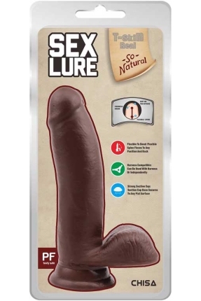 Sex Lure Realistic Cartilaginous Dildo - 17.5cm