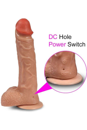 Shequ Bronte Şarjlı Döner Başlı Realistik Dildo Uzaktan Kumandalı 20.5 cm