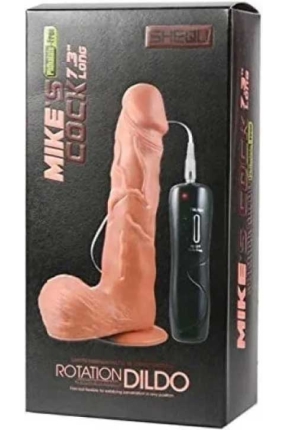 Shequ Mike Vibrating Realistic Vibrator 19.5 cm