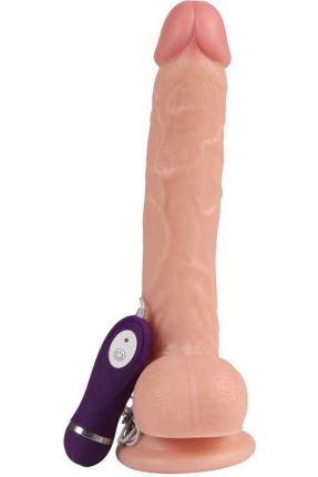 Shequ Optimus Vibrating Realistic Dildo 28 cm (Image 1)