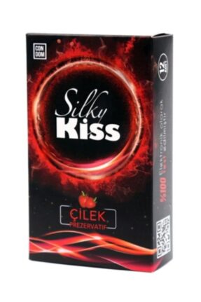 Silky Kiss Çilek Aromalı Prezervatif görsel 1