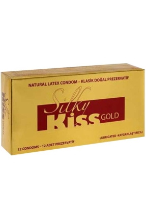 Silky Kiss Gold Kayganlaştırıcılı Prezervatif