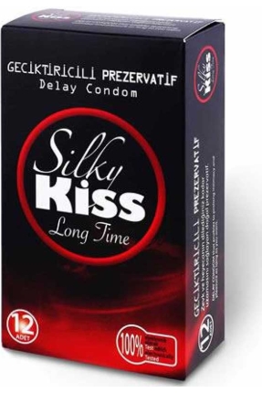 Silky Kiss Long Time Prezervatif