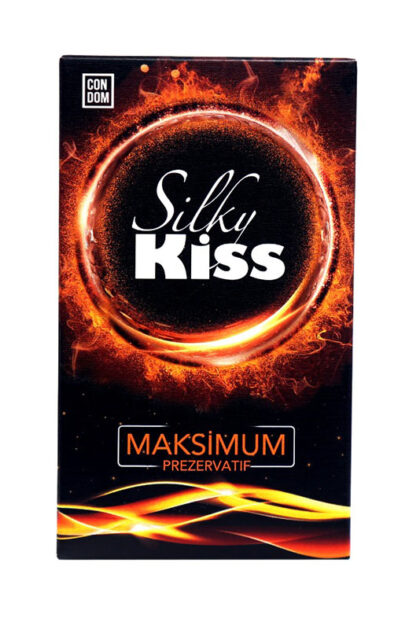 Silky Kiss Maximum Tırtıklı ve Benekli Prezervatif