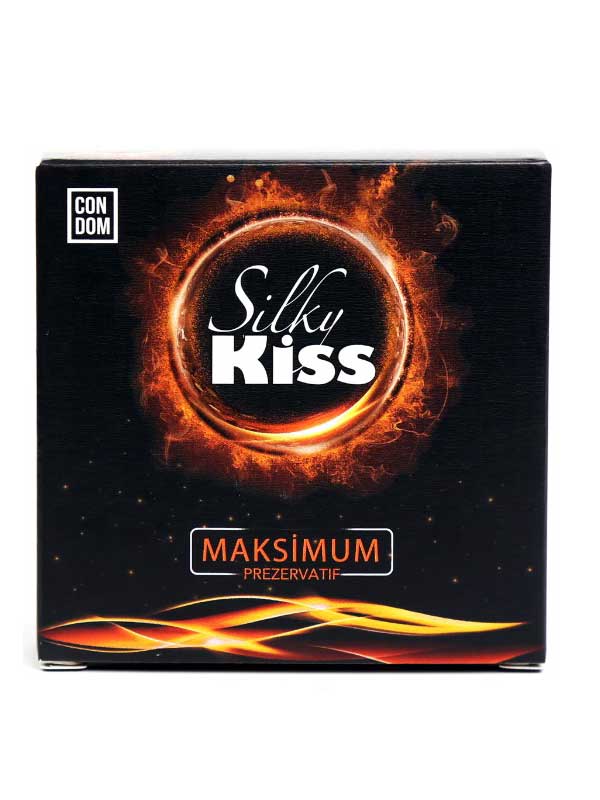 Silky Kiss Maximum Serrated and Spotted Condoms 4 Pack
