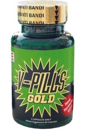 V-Pills Gold Bitkisel Kapsül