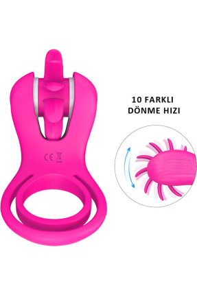 Wind Dönen Sihirli Dil Titreşim Halkası