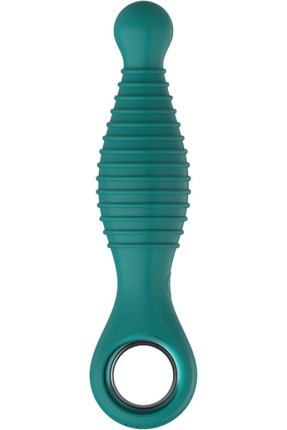 Xuanai Rechargeable Textured Anal Vibrator – Green