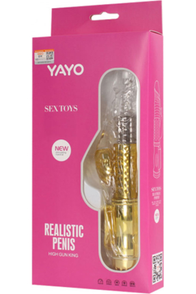 Yayo Oynar Başlıklı Tavşan Vibratör – Pembe