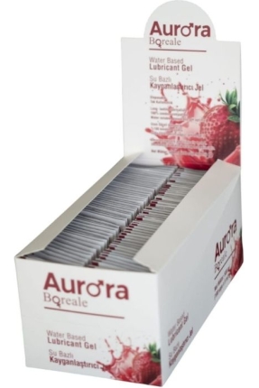 Aurora Boreale 100 Lü 5 Ml Şase Çilekli Kayganlaştırıcı