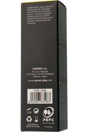 Titreşim Etkili Masaj Jeli, 15 ml