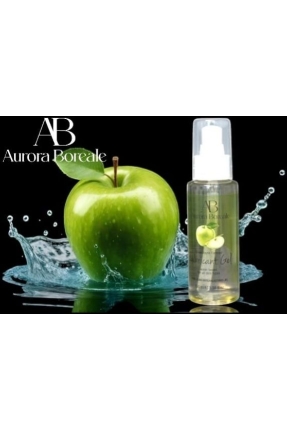 Aurora Boreale Yeşil Elma Aromalı Kayganlaştırıcı Jel 100 ML
